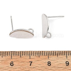 SHEGRACE Brass Stud Earring Findings&nbsp;XGRQ6M012-907P