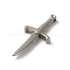 Non-Tarnish 304 Stainless Steel Pendants&nbsp;FIND-A038-21P