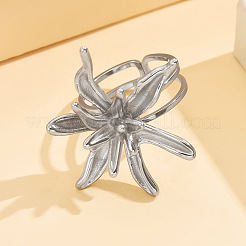 304 Stainless Steel Cuff Open Rings&nbsp;WGDB15B-01