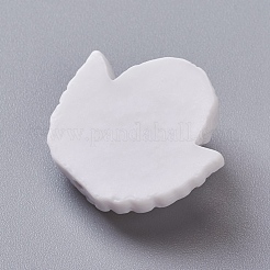 Cream Glue Resin Cabachons&nbsp;RESI-CJC0001-64I
