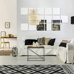 PET Plastic Mirror Wall Stickers&nbsp;AJEW-WH0018-68B