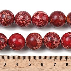 Dyed Natura Imperial Jasper Beads Strands&nbsp;GG-CBAF9E5-A01-14mm-D