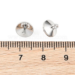 SHEGRACE Brass Cup Pearl Peg Bails Pin Pendants&nbsp;XGRQ1R499-349P