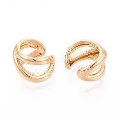 Brass Cuff Earrings&nbsp;EJEW-T047-59G