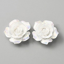 Opaque Resin Cabochons&nbsp;RESI-WH0013-18A