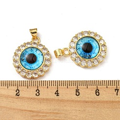 Real 18K Gold Plated Brass Pendants&nbsp;KK-L209-008G-05