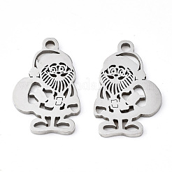 Non-Tarnish 201 Stainless Steel Pendants&nbsp;STAS-Q240-031P