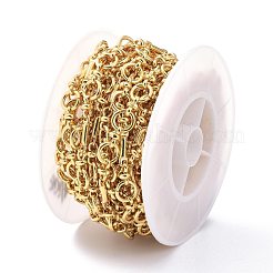 Brass Bar Link Chains&nbsp;CHC-D028-13G