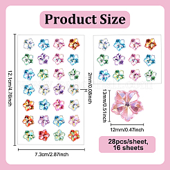 Acrylic 3D Stickers&nbsp;DIY-WH0750-076