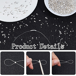 3500Pcs Brass Crimp Beads&nbsp;KK-PA0001-13S