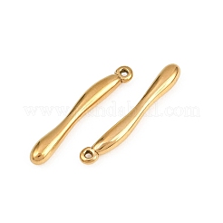 304 Stainless Steel Pendants&nbsp;STAS-L317-35G