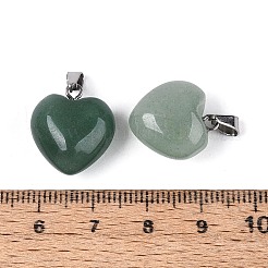 Natural Green Aventurine Pendants&nbsp;G-T143-49I