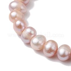 Natural Cultured Freshwater Pearl Potato Beaded Stretch Bracelets&nbsp;BJEW-JB10211