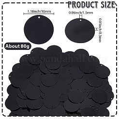 80g Plastic Paillette Pendants&nbsp;FIND-SC0020-96B-02