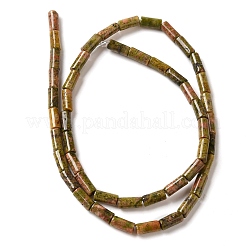Natural Unakite Beads Strands&nbsp;G-B091-A02-01