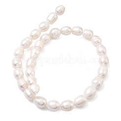 Natural Cultured Freshwater Pearl Beads Strands&nbsp;PEAR-D003-01D-12