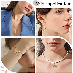 16Pcs 4 Styles Ion Plating(IP) 304 Stainless Steel Pendants&nbsp;STAS-BBC0007-65