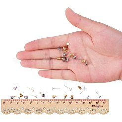 304 Stainless Steel Earring Findings Sets&nbsp;STAS-PH0010-26M