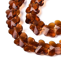 Transparent Glass Beads Strands&nbsp;GLAA-Q118-01A-B09