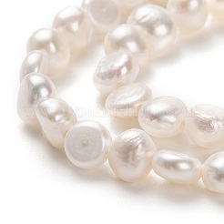 Natural Cultured Freshwater Pearl Beads Strands&nbsp;PEAR-N014-04B