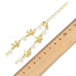 4Pcs 4 Styles Ocean Sea Animals 304 Stainless Steel Link Chain Bracelet Making&nbsp;AJEW-JB01627
