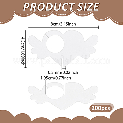200Pcs Cardboard Wine Glass Charms&nbsp;FIND-GA0007-50
