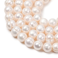 Natural Cultured Freshwater Pearl Beads Strands&nbsp;PA-CBABE82-09B