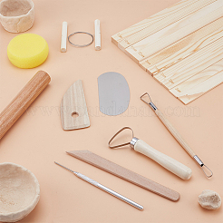 10Pcs Pine Wood Rulers&nbsp;TOOL-FG0001-41