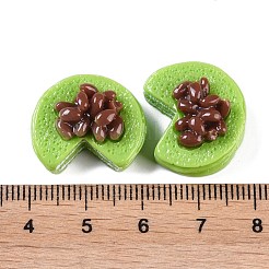 Opaque Resin Imitation Food Decoden Cabochons&nbsp;CRES-I032-02F