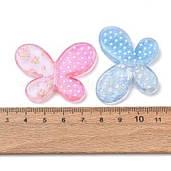 Printed Transparent Acrylic Beads&nbsp;AC-CBAC57E-04