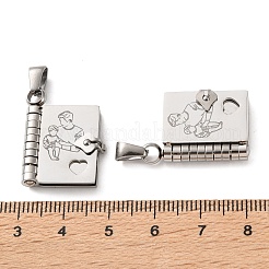 304 Stainless Steel Pendants&nbsp;SA-CBA694E-01P-07
