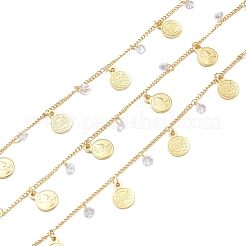 Handmade Brass Curb Chains&nbsp;CHC-I006-13G
