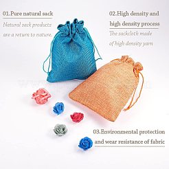 Burlap Packing Pouches Drawstring Bags&nbsp;ABAG-PH0002-13