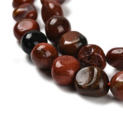 Natural Brecciated Jasper Beads Strands&nbsp;G-P497-01E-11