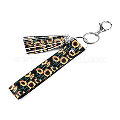 PU Leather Tassel Keychain&nbsp;KEYC-T006-01C