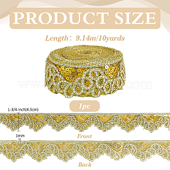 Embroidery Polyester Ribbon&nbsp;OCOR-WH0110-33A