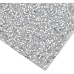 Glitter Resin Hotfix Rhinestone(Adhesive On The Back)&nbsp;DIY-WH0166-23B