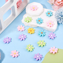 20Pcs Opaque Resin Cabochons&nbsp;CRES-TA0001-59