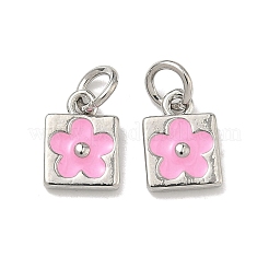 Brass Enamel Pendants&nbsp;KK-B170-04P