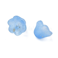 Frosted Glass Bead Cap&nbsp;FGLA-C001-01K