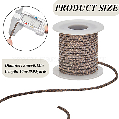 10M Braided Leather Cord&nbsp;WL-SC0001-04
