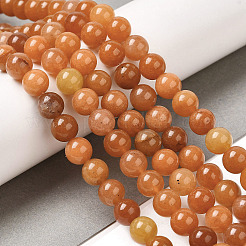 Natural Red Aventurine Beads Strands&nbsp;G-H067-A02-8MM