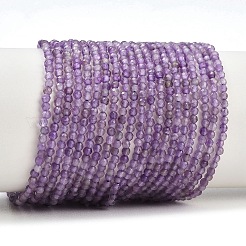 Natural Amethyst Beads Strands&nbsp;G-B171-C02-2mm