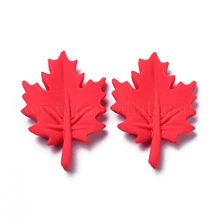Autumn Theme Opaque Resin Cabochons&nbsp;RESI-G025-02B