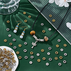 6 styles Tibetan Style Alloy Spacer Beads&nbsp;FIND-PH0025-73