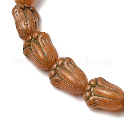 Painted Glass Beads Strands&nbsp;GLAA-Z021-16C