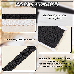 2 Cards 2 Colors Polyester Braided Lace Trim&nbsp;OCOR-FG0001-96