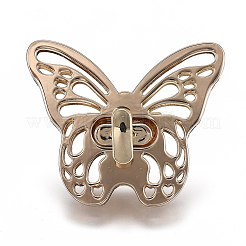 Alloy Bag Twist Lock Clasps&nbsp;FIND-H209-06G