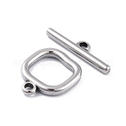 304 Stainless Steel Toggle Clasps&nbsp;STAS-I190-15AS