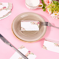 1 Bag Paper Blank Place Cards&nbsp;AJEW-CN0004-26A